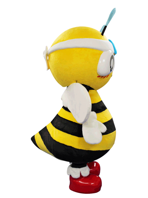 ハチのキャラクター 着ぐるみ 製作