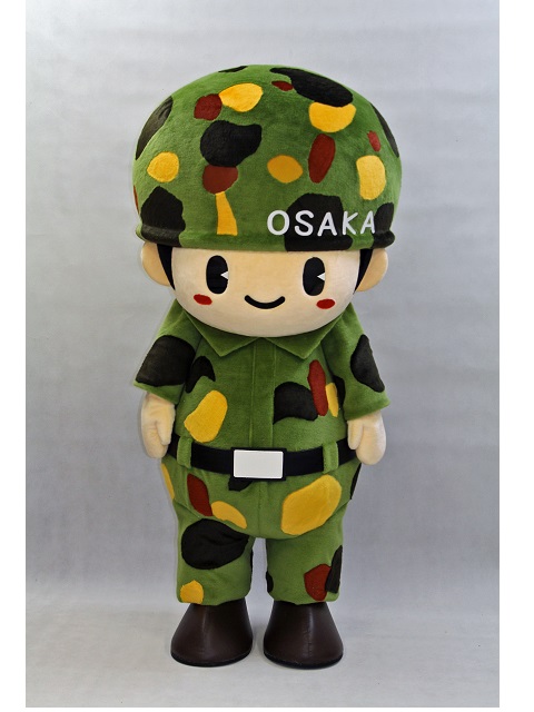 陸上まもるくん 着ぐるみ 製作