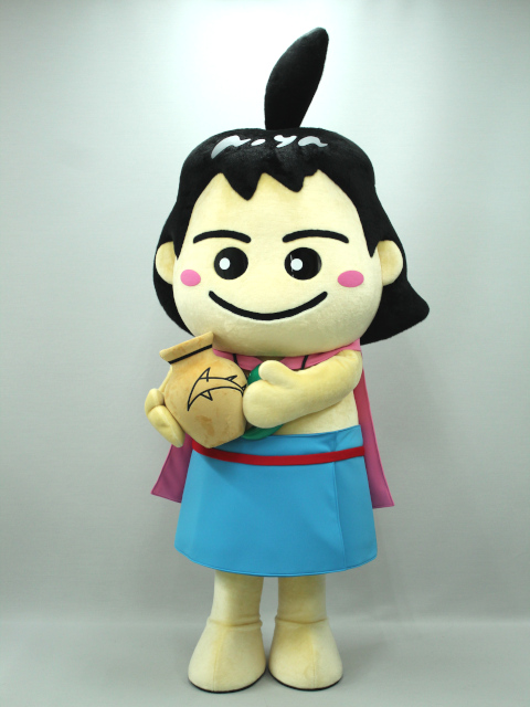 あおやかみじろう 着ぐるみ 製作