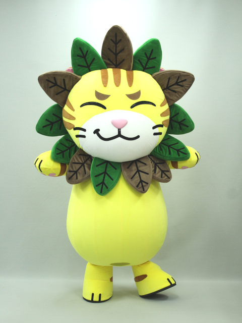 茶ライオンのレオ 着ぐるみ 製作