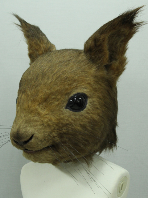 エゾリスマスク 着ぐるみ 製作